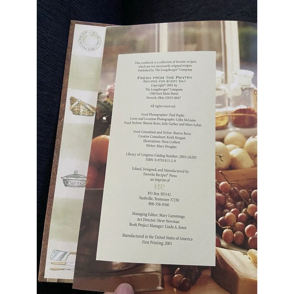 Fresh from the pantry: Recipes for every day - Longaberger Company -
